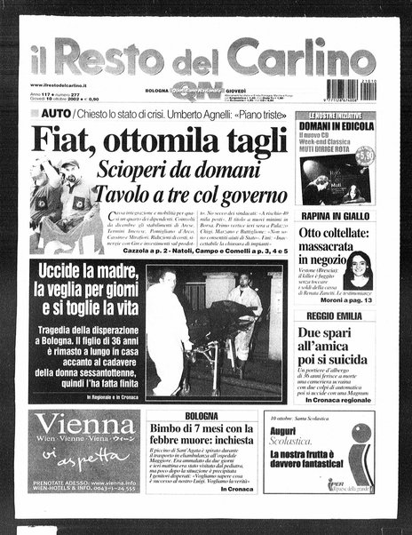 Il Resto del Carlino : giornale dell'Emilia